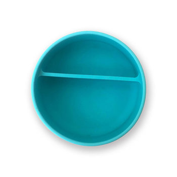 Grabease Silicone Divided Suction Bowl - Teal product photo